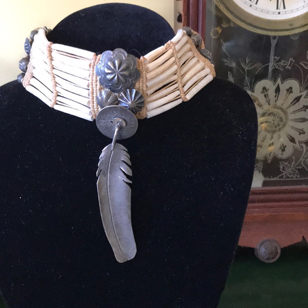 Native American Indian necklace Doug Mary Hancock